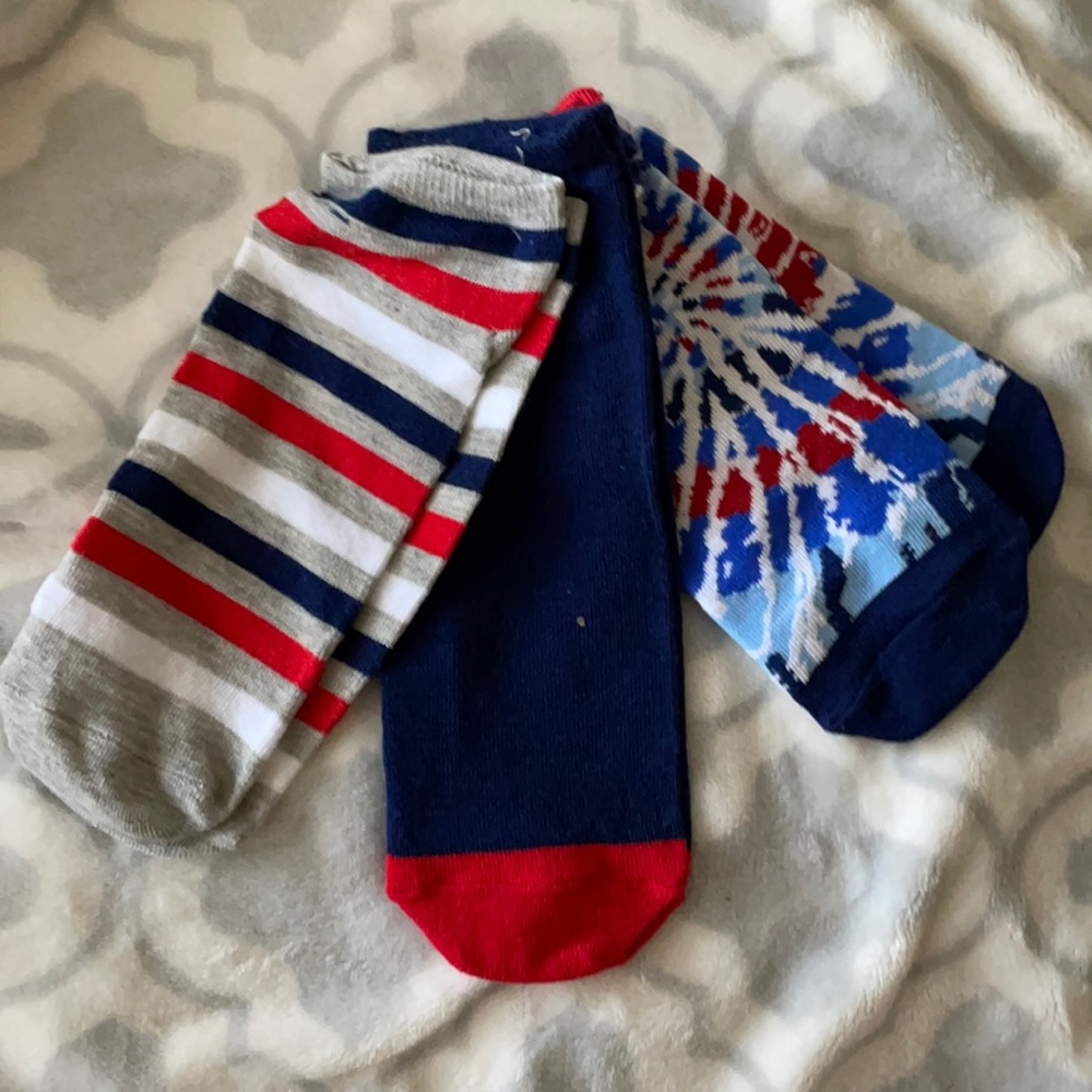 3 pair ankle socks (nwot)